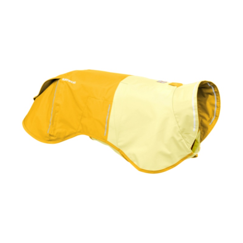 Ruffwear Sun Shower Reflective Lightweight Dog Raincoat (Mineral Yellow)
