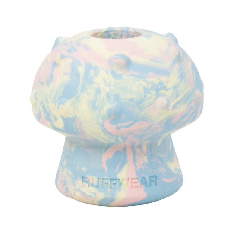 Ruffwear Toadstool Chew Resistant Treat Dispensing Dog Toy (Blue Prism)