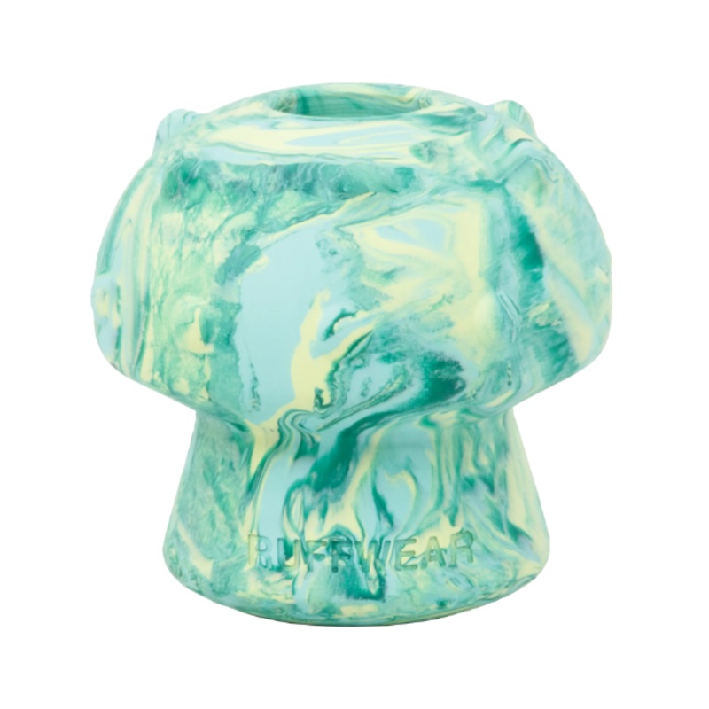 Ruffwear Toadstool Chew Resistant Treat Dispensing Dog Toy (Moss Green)