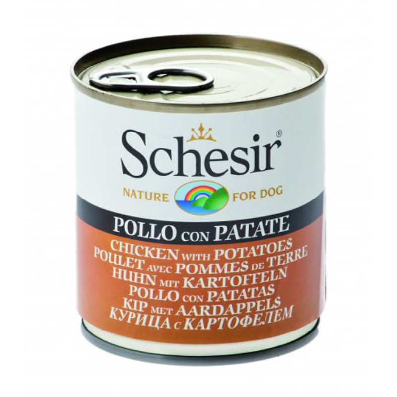 Schesir Wet Dog Food (Chicken with Potato)