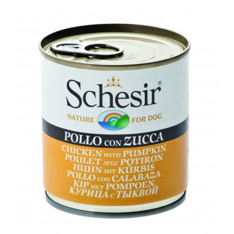 Schesir Wet Dog Food (Chicken with Pumpkin)