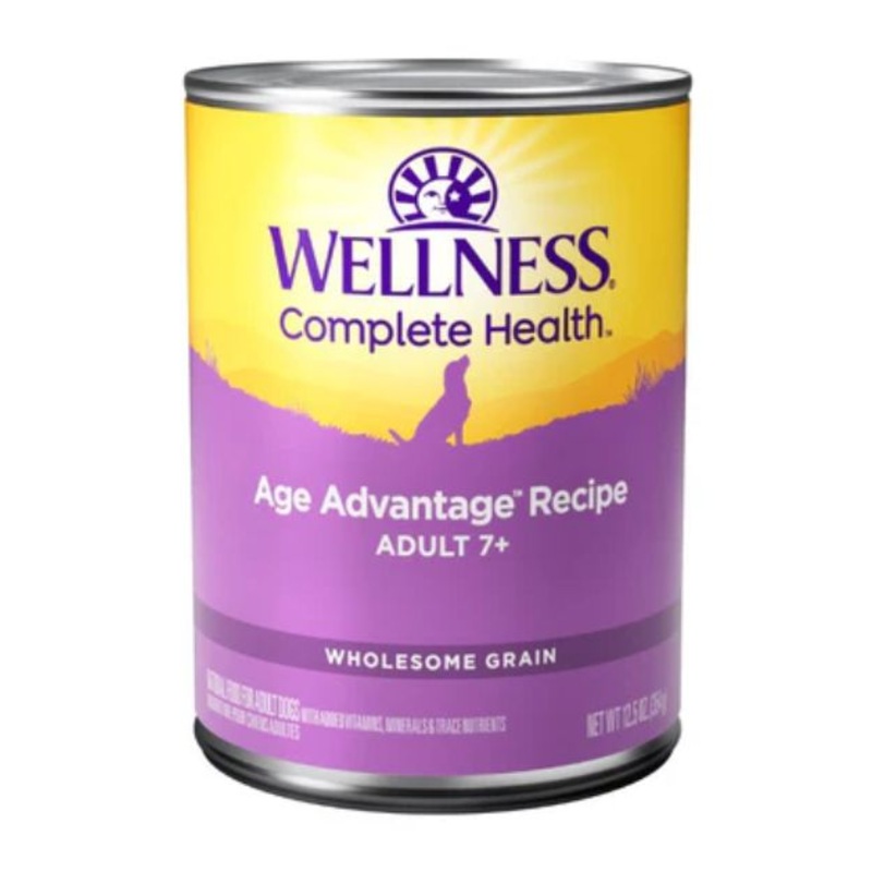 Wellness Complete Health Wholesome Grain Age Advantage Recipe Adult 7+ Wet Dog Food