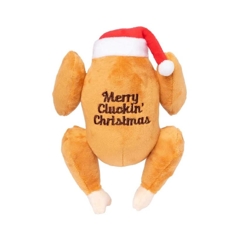 FuzzYard Christmas Dog Toy (Merry Cluckin' Christmas)