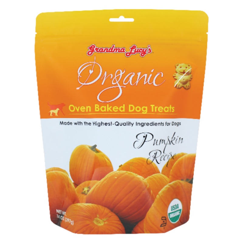 Grandma Lucys Organic Oven Baked Pumpkin Dog Treats