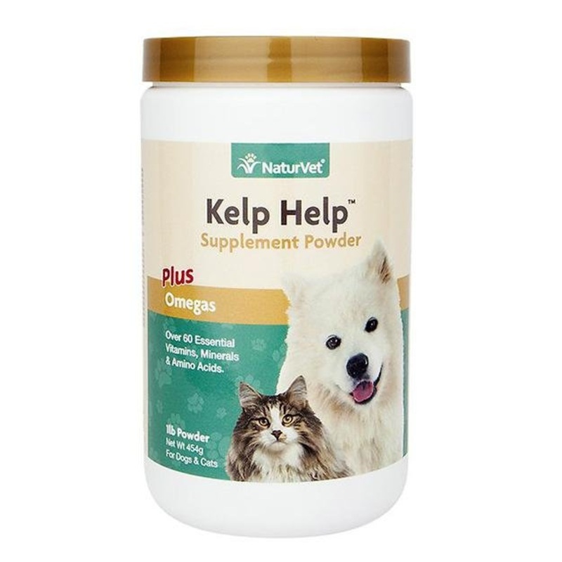 NaturVet Kelp Help (Skin, Digestion & Immunity) Powder Cat & Dog Supplement