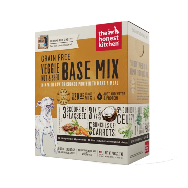 The Honest Kitchen Dehydrated Dog Food (Grain Free Veggie, Nut & Seed Base Mix)