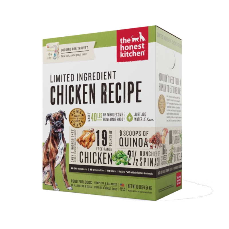 The Honest Kitchen Thrive Dehydrated Dog Food (Limited Ingredient Chicken Recipe)
