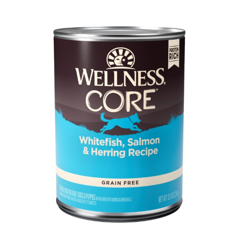 Wellness CORE Grain Free Wet Dog Food (Whitefish, Salmon & Herring Recipe)