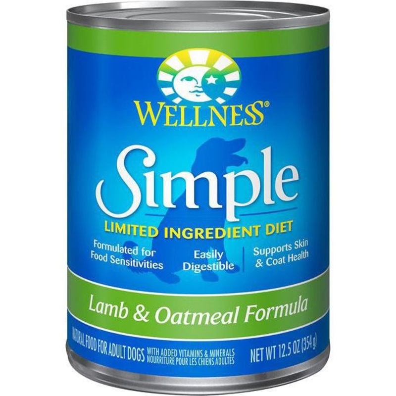 Wellness Simple Lamb & Oatmeal Wet Dog Food