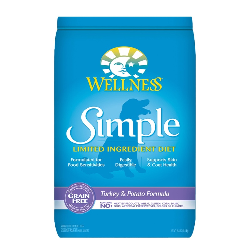 Wellness Simple Limited Ingredient Diet Dry Dog Food (Turkey & Potato Formula)
