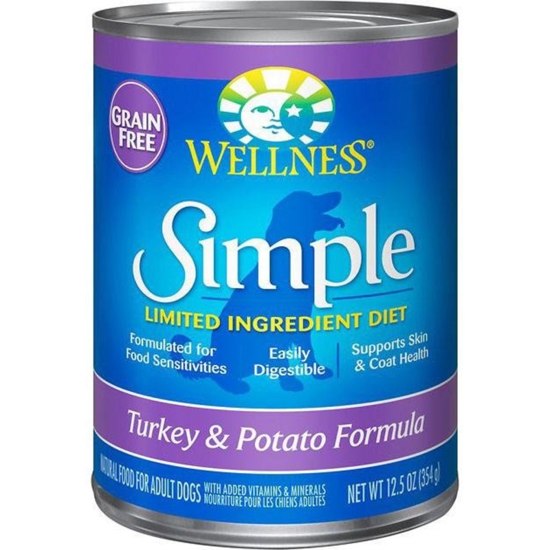 Wellness Simple Turkey & Potato Wet Dog Food