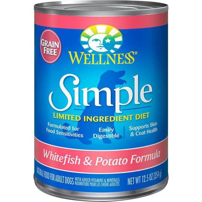 Wellness Simple Whitefish & Potato Wet Dog Food