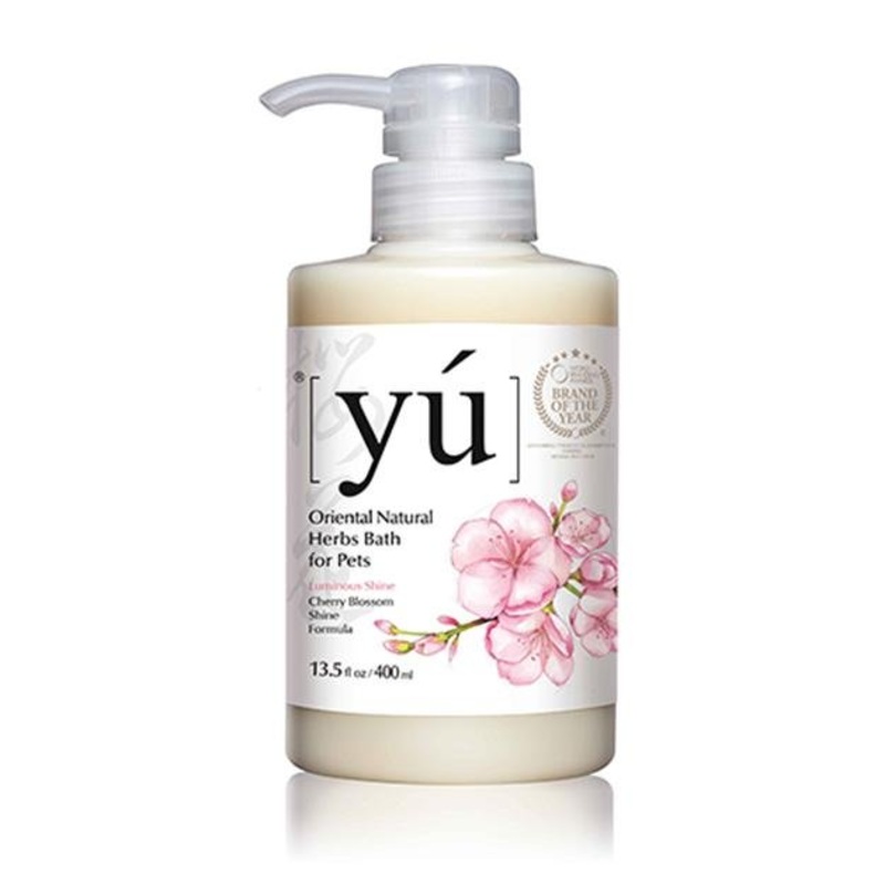 YU Cherry Blossom Shine Formula Dog Shampoo