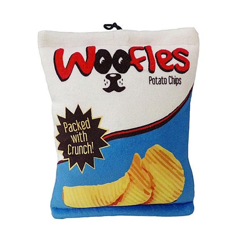 $16.90 ONLY: Lullebelles Woofles Potatos Chips Dog Toy