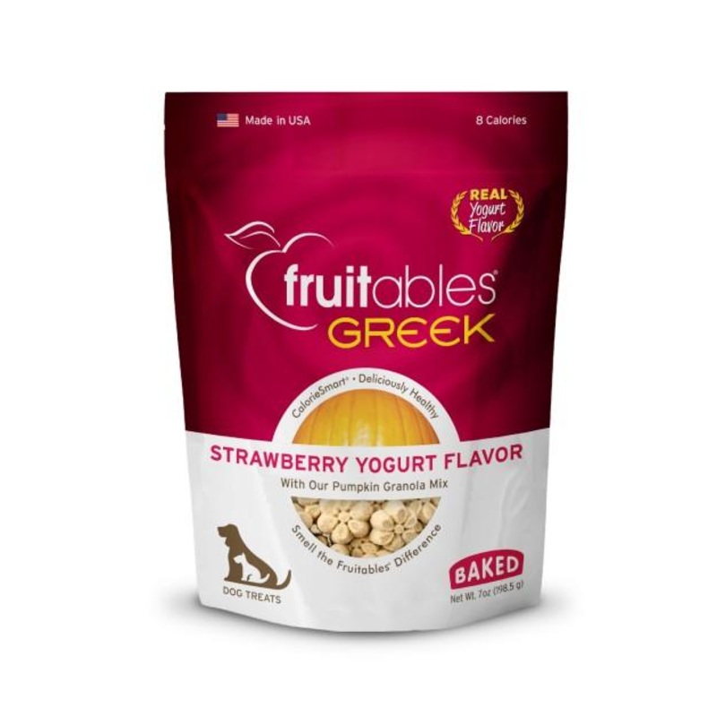 Fruitables Greek Strawberry Yogurt Dog Treats