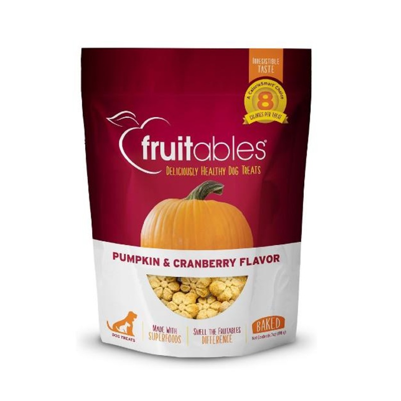 Fruitables Pumpkin & Cranberry Dog Treats