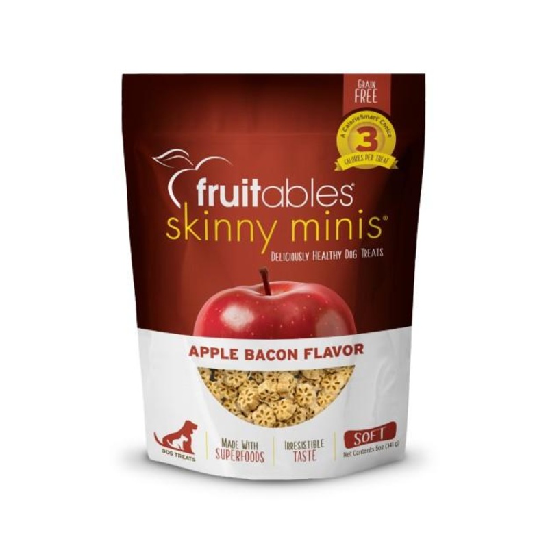 Fruitables Skinny Minis Apple Bacon Dog Treats