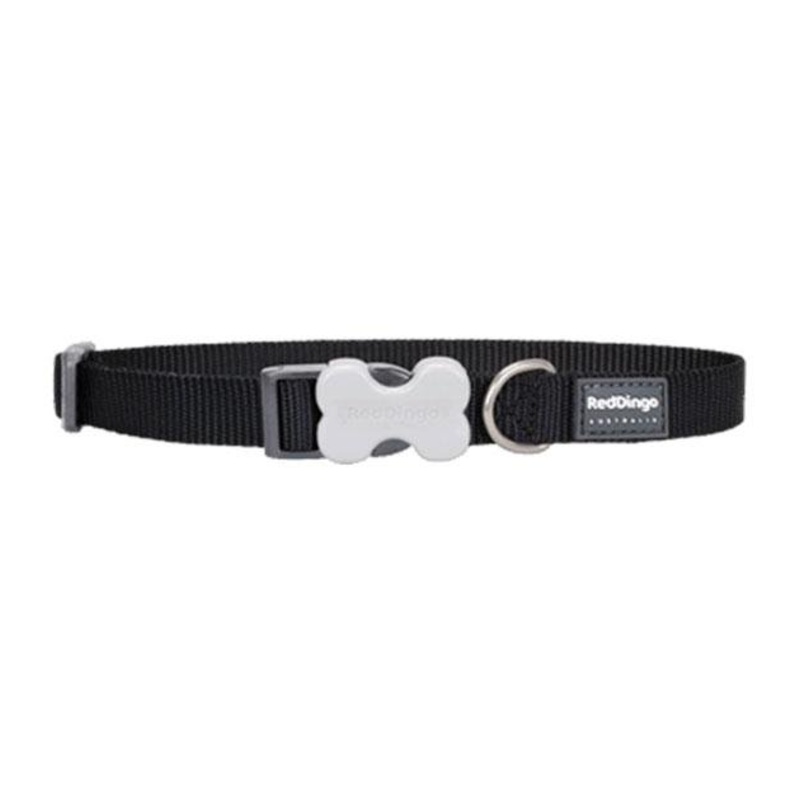 Red Dingo Classic Dog Collar (Black)