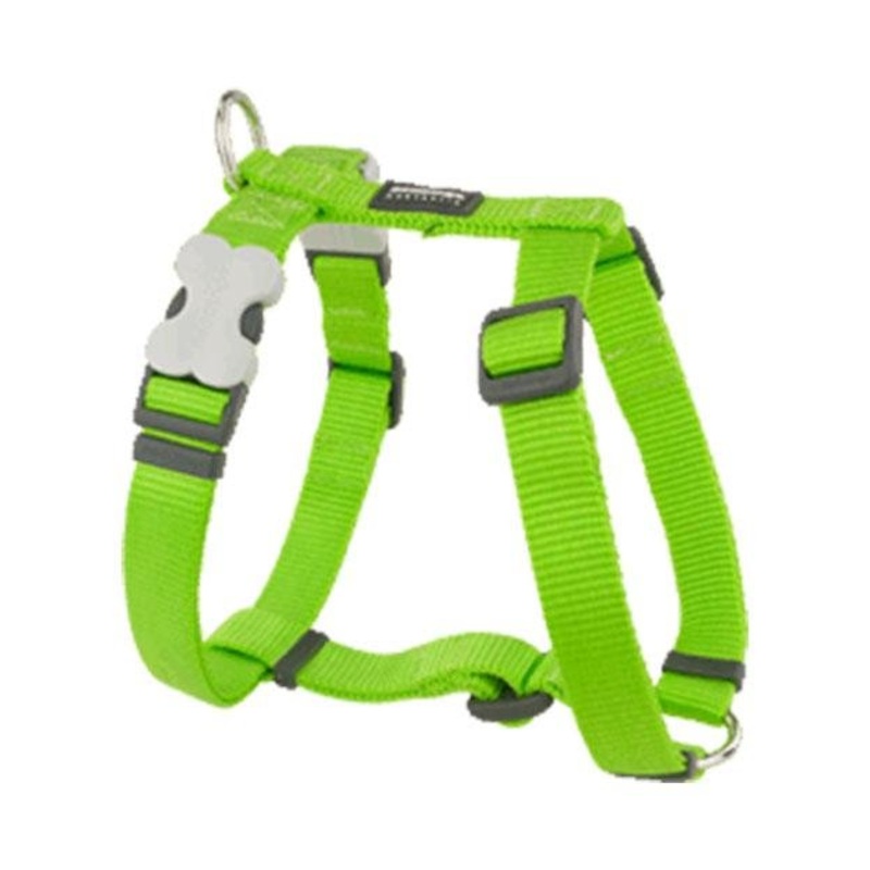 Red Dingo Classic Dog Harness (Lime Green)