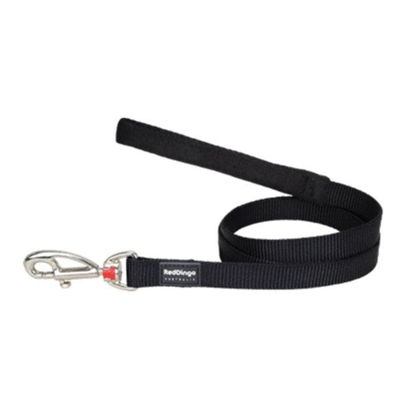 Red Dingo Classic Dog Lead (Black)