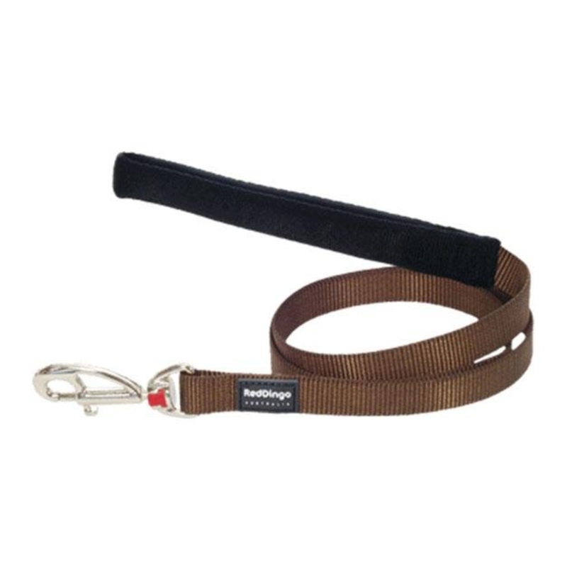 Red Dingo Classic Dog Lead (Brown)