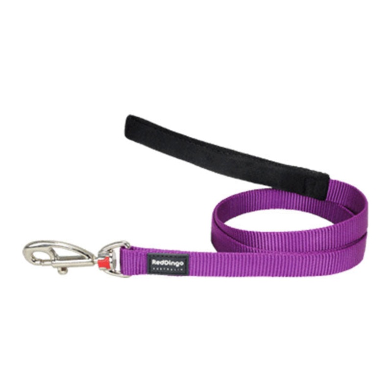 Red Dingo Classic Dog Lead (Purple)