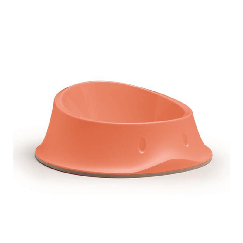 Stefanplast Anti-Slip Chic Cat & Dog Bowl (Peach)