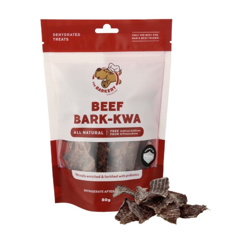 The Barkery Bark Kwa Dehydrated Beef Dog Treats