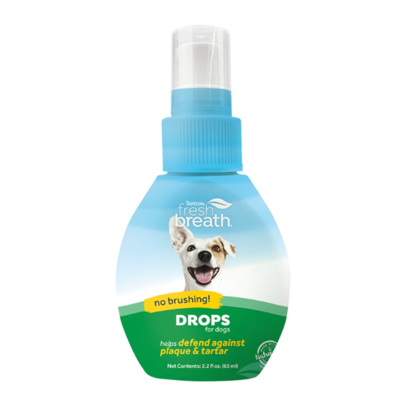 TropiClean Fresh Breath No Brushing Drops for Dogs