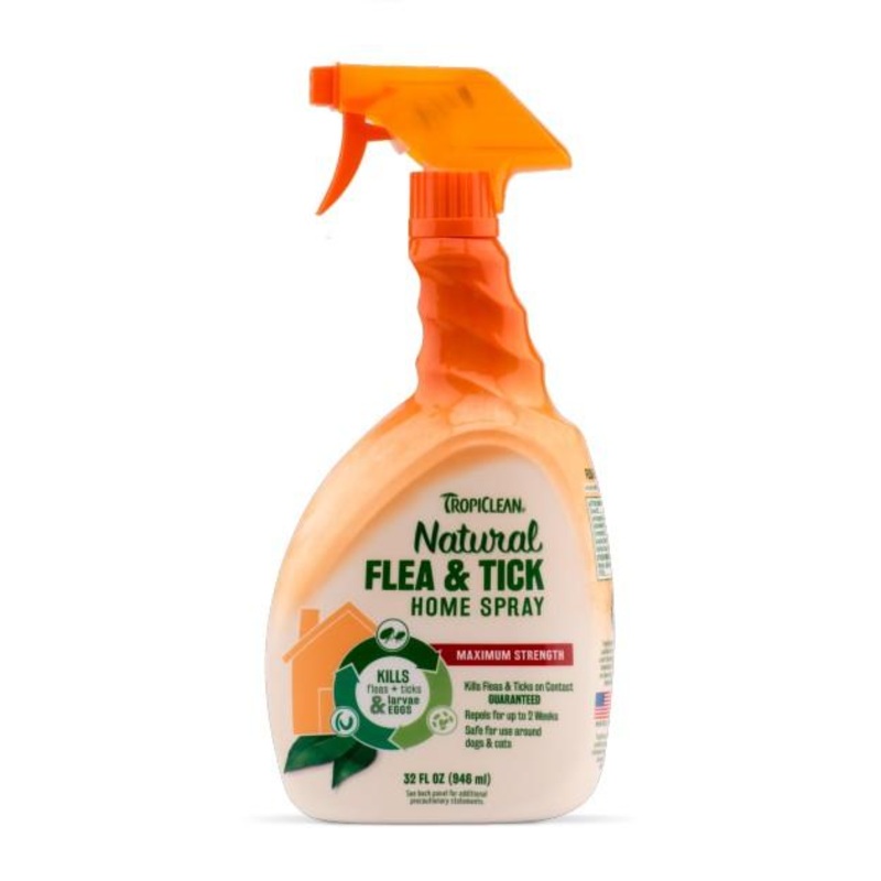 TropiClean Natural Flea & Tick Spray for Home