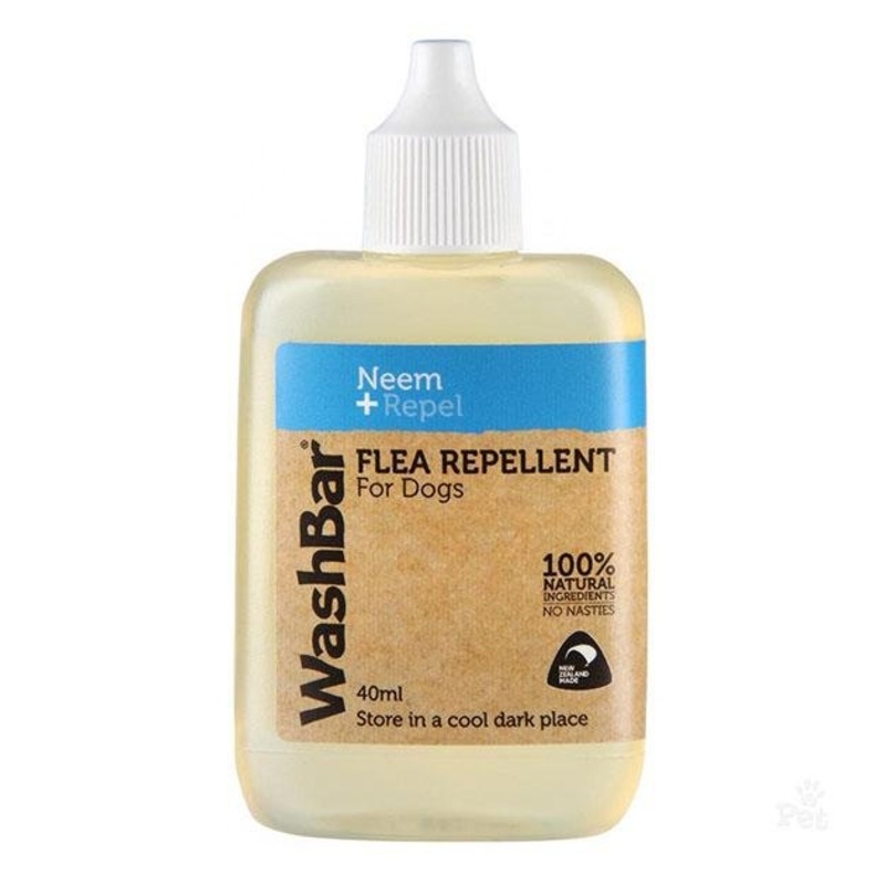 WashBar Natural Flea Repellent for Dogs (With Neem Oil)