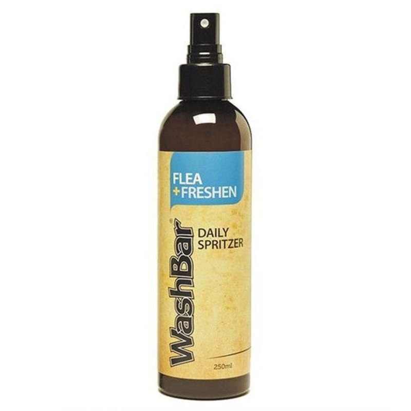 WashBar Smell Fresh Natural Daily Spritzers for Dogs & Cats (Flea & Freshen)