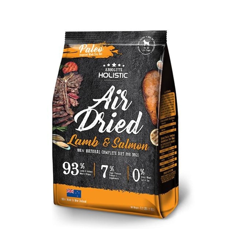 Absolute Holistic Air Dried Dog Food (Lamb & Salmon)