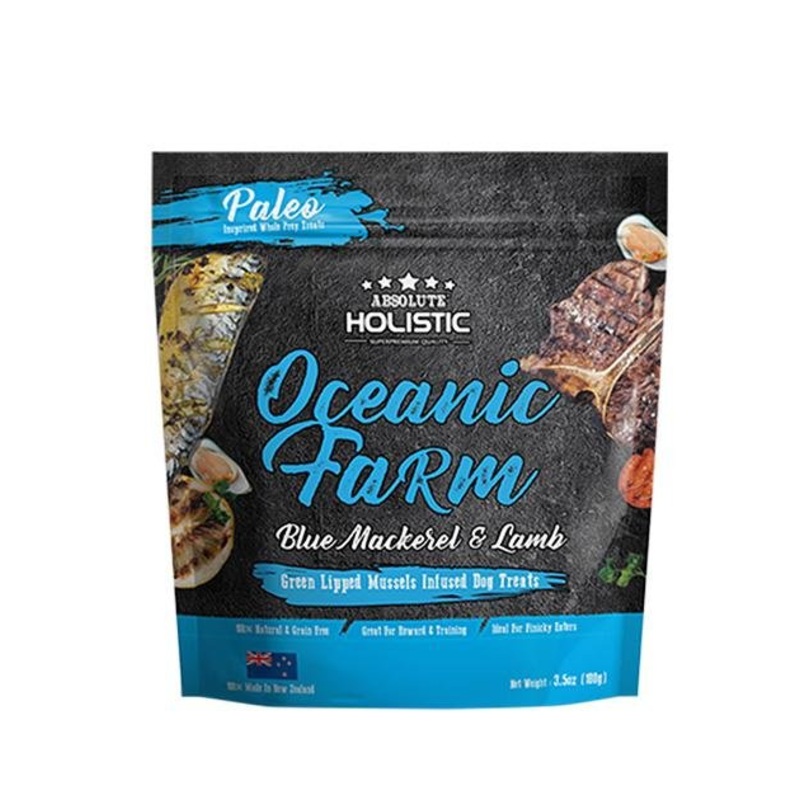Absolute Holistic Air Dried Dog Treats (Oceanic Farm)