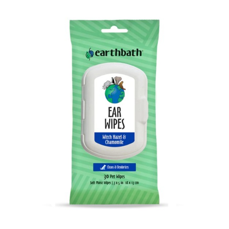 Earthbath Ear Wipes for Dogs and Cats
