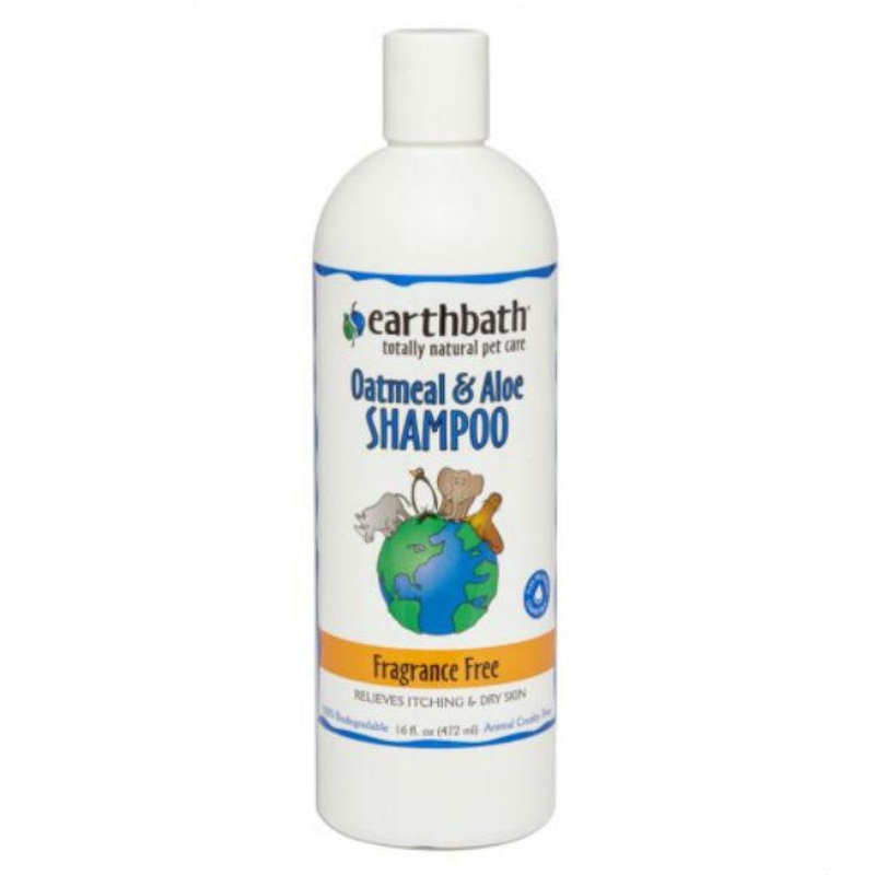 Earthbath Oatmeal & Aloe Fragrance Free Shampoo For Cats & Dogs