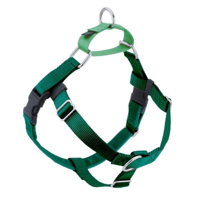 Freedom No-Pull Harness & Leash (Kelly Green) For Dogs
