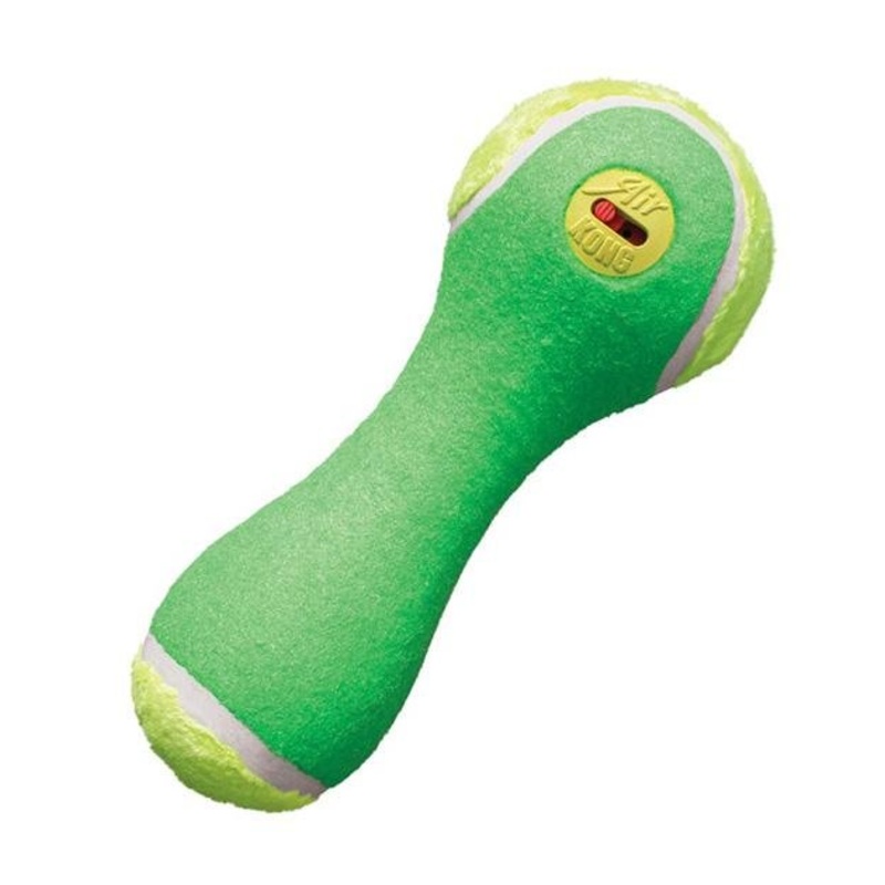 Kong Airdog Off/On Squeaker Rattle Dog Toy