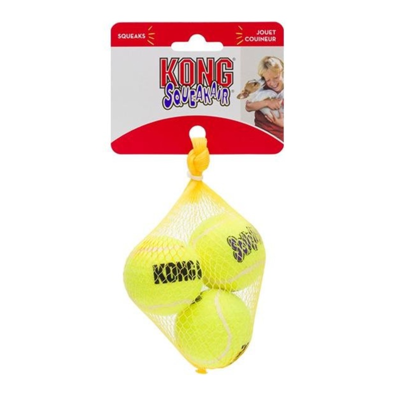 Kong AirDog Squeakair Balls (Bundle) Dog Toy