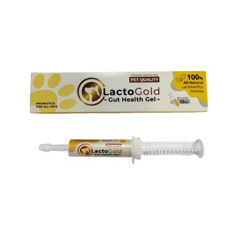 LactoGold Probiotic Gel for Dogs & Cats (Yellow)