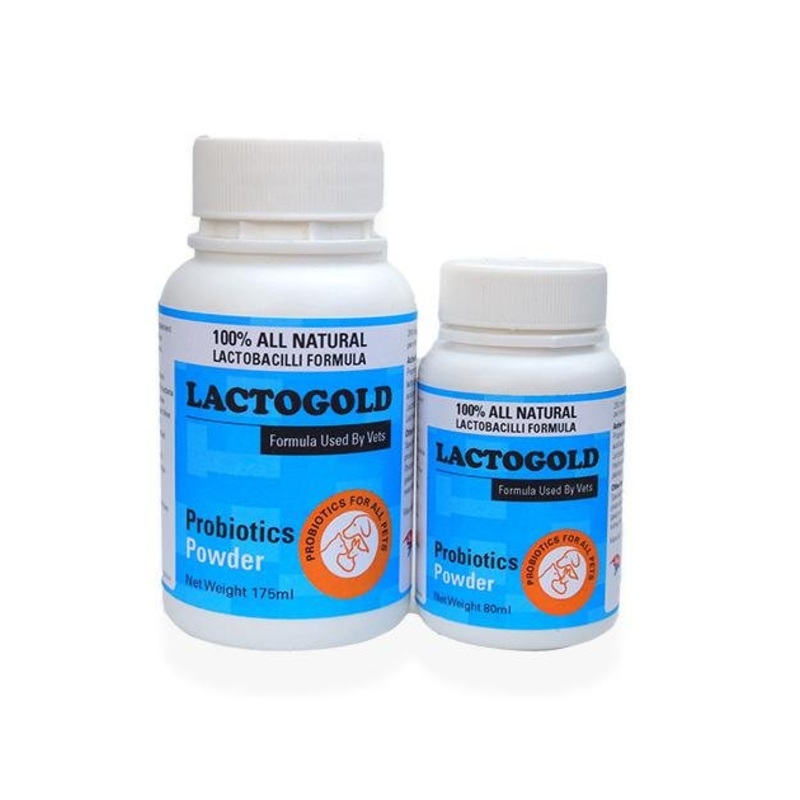 LactoGold Probiotic Powder for Dogs & Cats