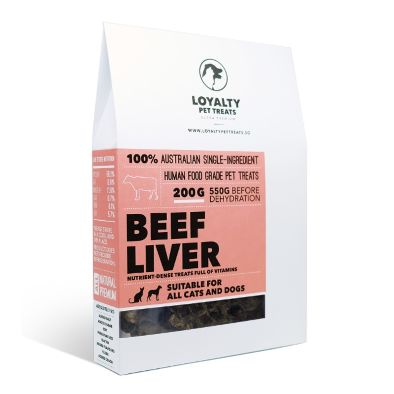 Loyalty Pets Beef Liver Dog Treats
