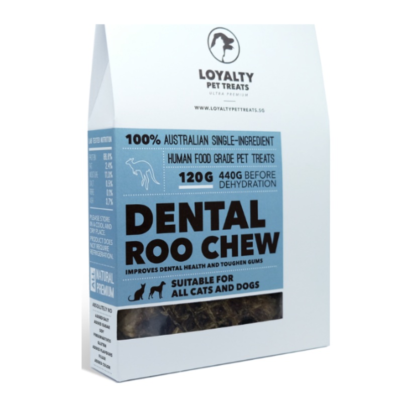 Loyalty Pets Dental Roo Chew Dog Treats
