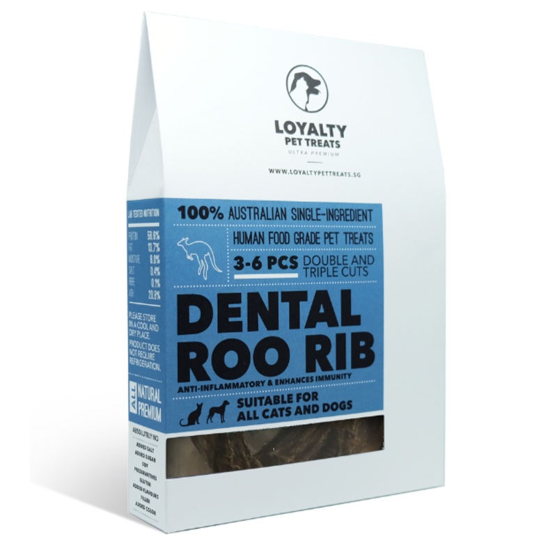 Loyalty Pets Dental Roo Ribs Dog Treats