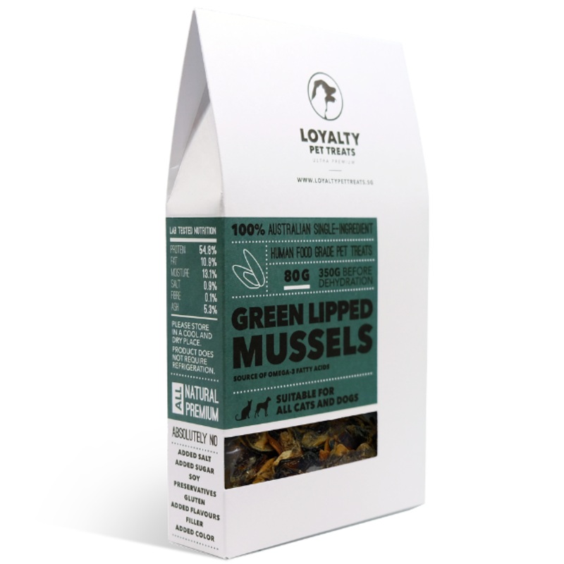 Loyalty Pets Green Lipped Mussels Dog Treats