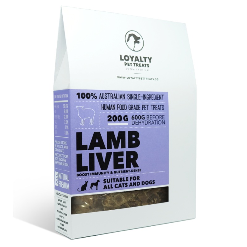 Loyalty Pets Lamb Liver Dog Treats