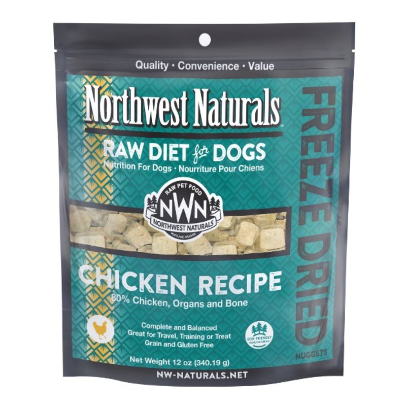 Northwest Natural's Freeze Dried Raw Dog Food (Chicken)