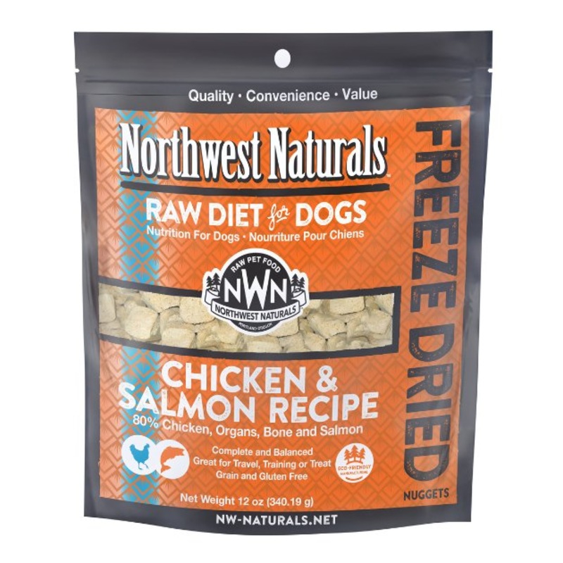 Northwest Natural's Freeze Dried Raw Dog Food (Chicken & Salmon)