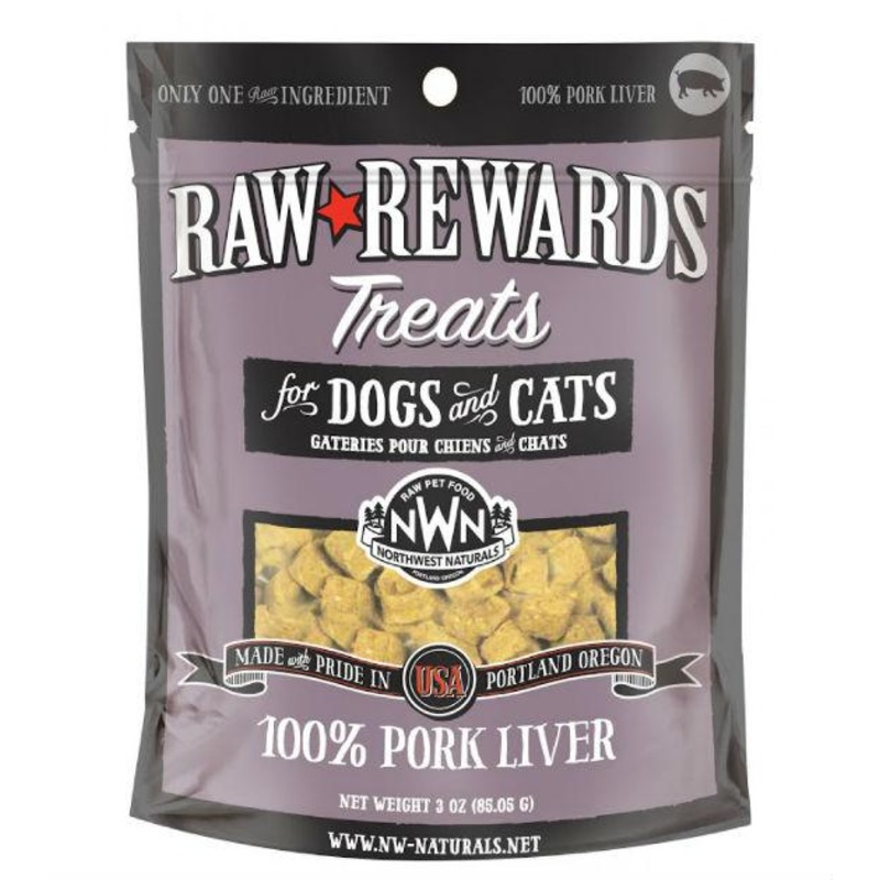 Northwest Naturals Freeze Dried Pork Liver Cat & Dog Treats