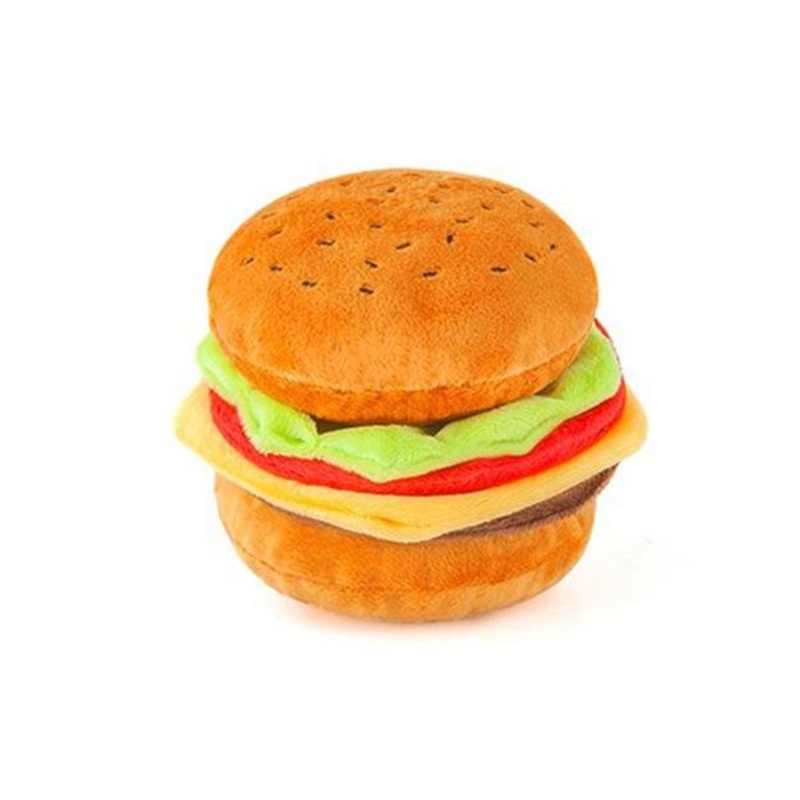 P.L.A.Y. Eco-Friendly American Classics Burger Dog Toy
